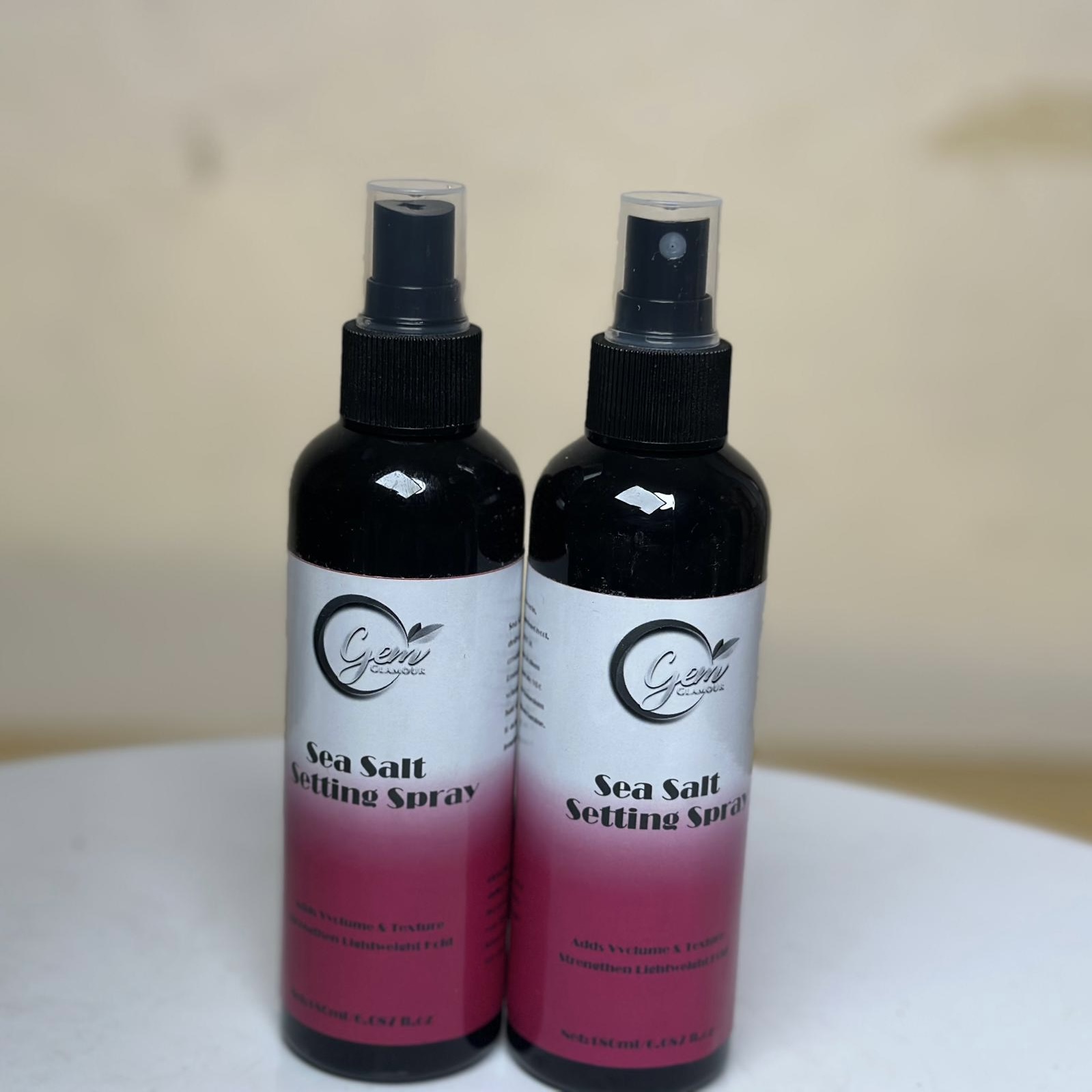 Sea salt setting spray